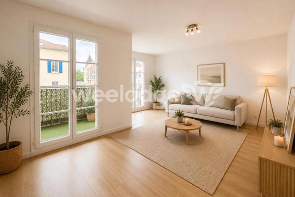 Appartement à vendre 3 pièces de 71,1 m² à Cergy