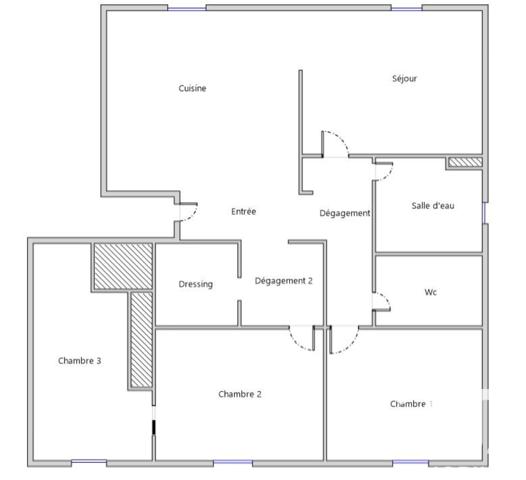 Appartement à vendre 4 pièces 79 m² Enghien-les-Bains