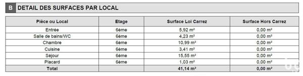 Appartement à vendre 2 pièces 41 m² Paris 13