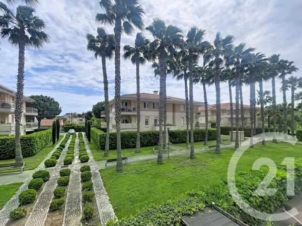 Appartement F2 à vendre  2 pièces - 31 m 2   ANTIBES  - 06