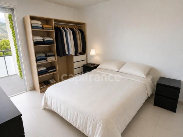 A vendre, Appartement 2 pièces, 41 m² vendu loué, Parking, Carros, 06510, Alpes-Maritimes