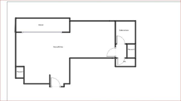 Appartement à louer 1 BIS pièces MARSEILLE 13EME ARRONDISSEMENT (13)