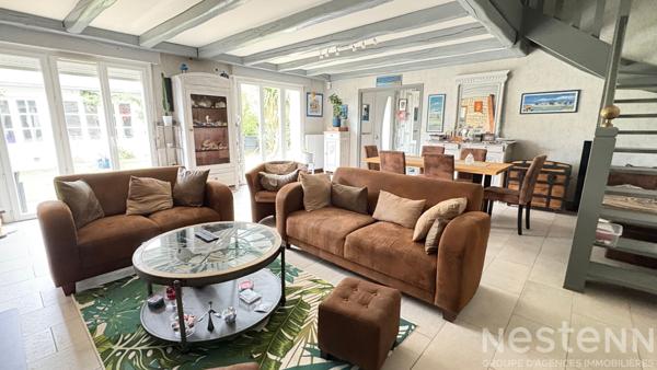 Maison de 140 m² au coeur du bourg de Plougoumelen