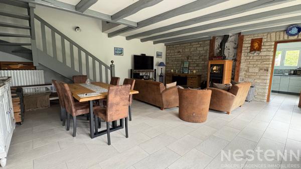 Maison de 140 m² au coeur du bourg de Plougoumelen