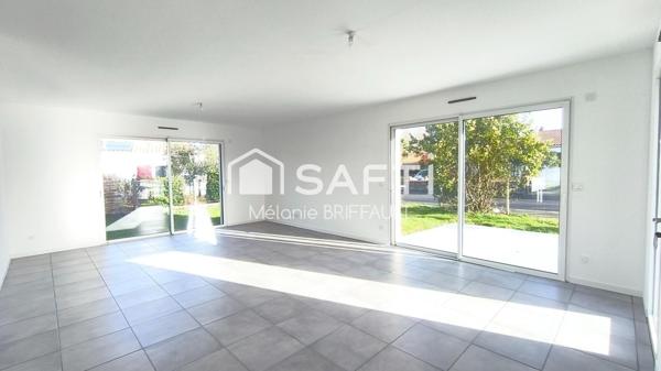 Maison plain pied - 3 chambres - garage