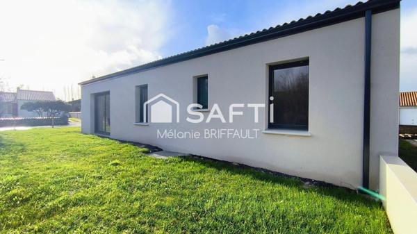 Maison plain pied - 3 chambres - garage