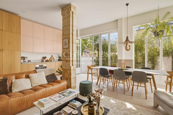 BORDEAUX NANSOUTY – MAISON EN PIERRE DE TAILLE AVEC JARDIN ET GARAGE