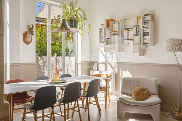 BORDEAUX NANSOUTY – MAISON EN PIERRE DE TAILLE AVEC JARDIN ET GARAGE