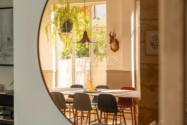 BORDEAUX NANSOUTY – MAISON EN PIERRE DE TAILLE AVEC JARDIN ET GARAGE