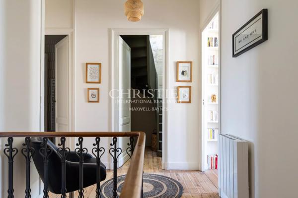 BORDEAUX NANSOUTY – MAISON EN PIERRE DE TAILLE AVEC JARDIN ET GARAGE