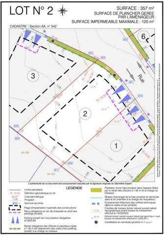 Terrain à vendre 357 m² Ponteilla