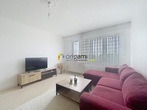 LINGOLSHEIM - F3 meublé en dernier étage