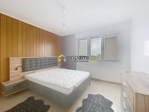 LINGOLSHEIM - F3 meublé en dernier étage