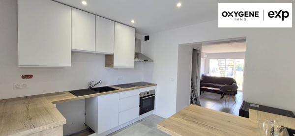 SAINT-ESTÈVE – Bel appartement en rez-de-chaussée entièrement rénové avec extérieurs