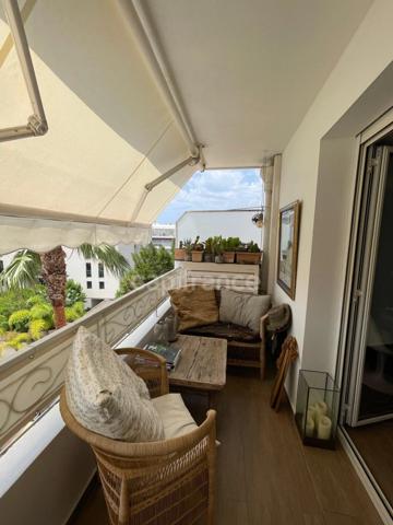 Appartement à vendre 2 pièces CANNES (06), Palm Beach, échappée mer, terrasse, balcon, charges ultra faibles !!