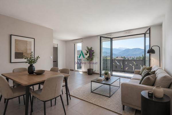 Corenc – T3 de 68 m² avec terrasse, vue montagnes et garage en option