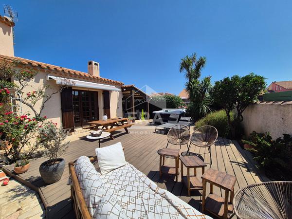 Maison 4 faces avec jacuzzi à vendre à Saint-Cyprien plage