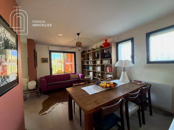 Appartement de standing avec terrasse, jardin et garage