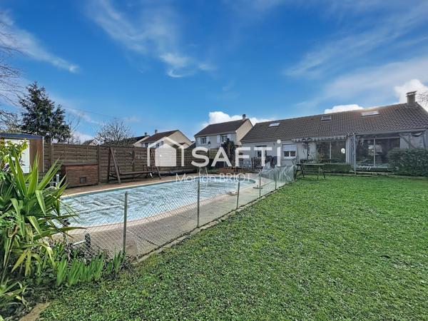 Maison individuelle 4 chambres avec piscine