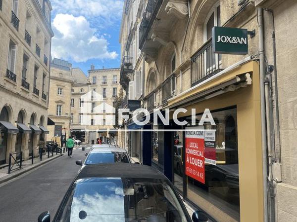 Location Local commercial 1 pièce 62 m² - 8 RUE FRANKLIN Bordeaux 33000