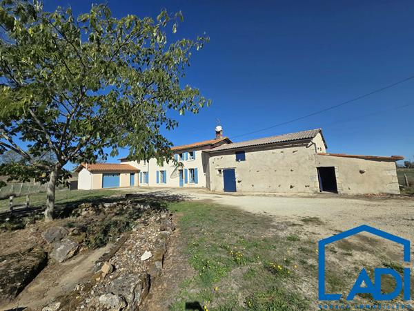 EXCLUSIVITÉ - BELLE PROPRIÉTÉ AVEC FORT POTENTIEL !, Souvigne 79800