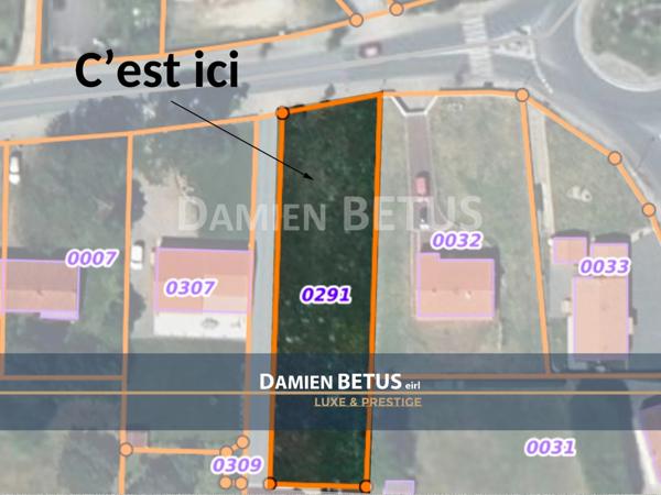 Terrain à vendre de 415,00 m² LA CHAIZE GIRAUD (85)
