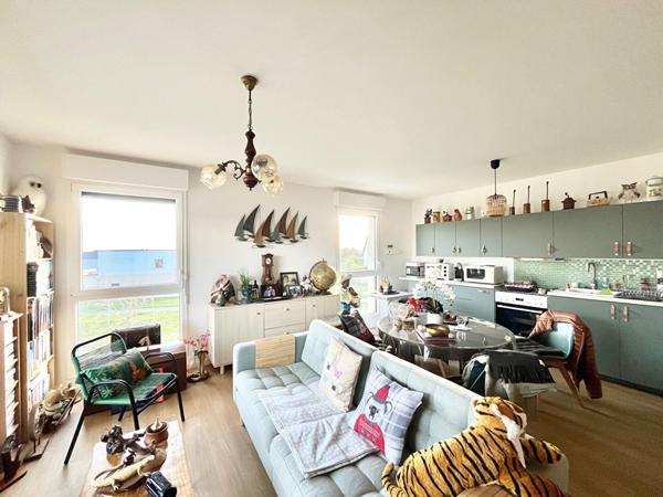 Appartement Giberville 3 pièce(s) 68.86 m2 - lumineux - terrasse - parking - au calme