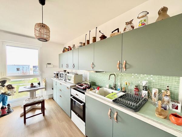 Appartement Giberville 3 pièce(s) 68.86 m2 - lumineux - terrasse - parking - au calme