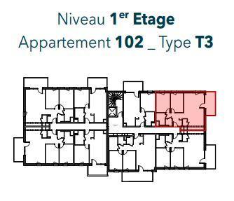 Appartement à vendre 3 pièces 70 m² Aumetz