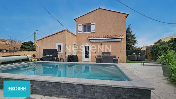 Maison de 113m2, 4 chambres, piscine et proche centre ville de Saint Maximin