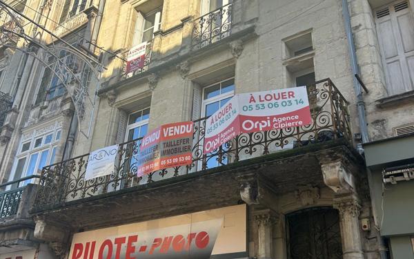 Appartement à louer    1 pièce •  Périgueux