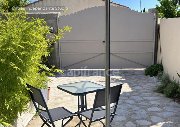 Maison à vendre 4 pièces avec studio indépendant, garage et jardin – Châteaurenard