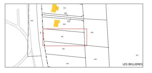 Terrain constructible 2154 m² Cande sur Beuvron