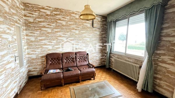 Maison à rénover 2 chambres avec potentiel