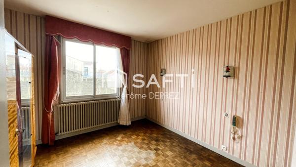 Maison à rénover 2 chambres avec potentiel