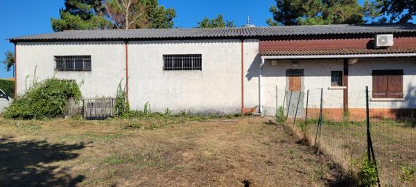 BIGANOS CENTRE: Maison + Hangar 126 m² Terrain 1412 m²