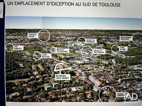 Appartement à vendre 4 pièces 92 m² Toulouse