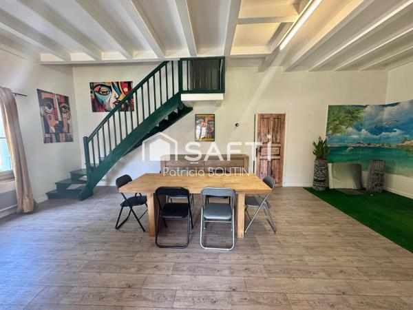 MAISON DE VILLAGE 3 CHAMBRES ET GARAGE A COULONGES SUR L'AUTIZE