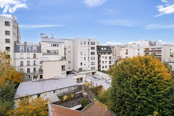 Paris 20, Gambetta : appartement 2 pièces 33.60 m2 + parking