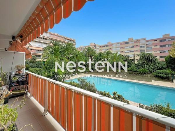 VALLAURIS - STUDIO 34m2 - PISCINE - PARKING - TERRASSE