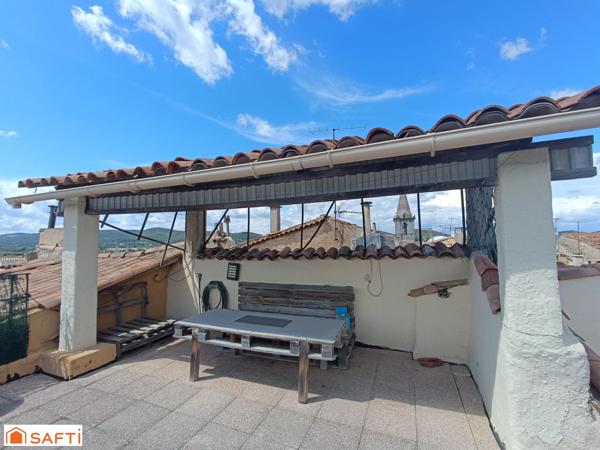 Appartement 96 m² avec belle terrasse