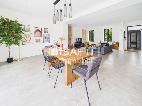 ? Élégante maison de caractère avec piscine et jardin – un parfait équilibre entre authenticité et modernité ?