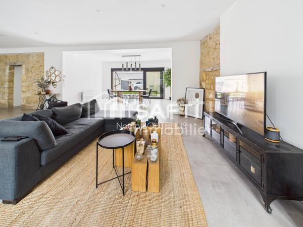 ? Élégante maison de caractère avec piscine et jardin – un parfait équilibre entre authenticité et modernité ?