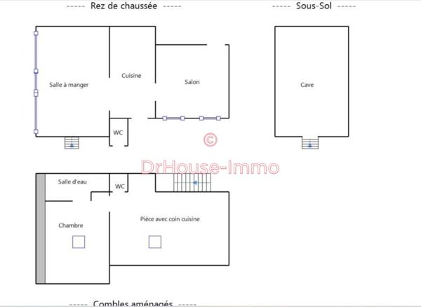 Maison à vendre 4 pièces de 100 m²