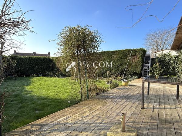 MAISON SEMI-INDIVIDUELLE DE 81 M² AVEC 2 CH + 1 BUREAU + JARDIN + GARAGE Roncq (59223)