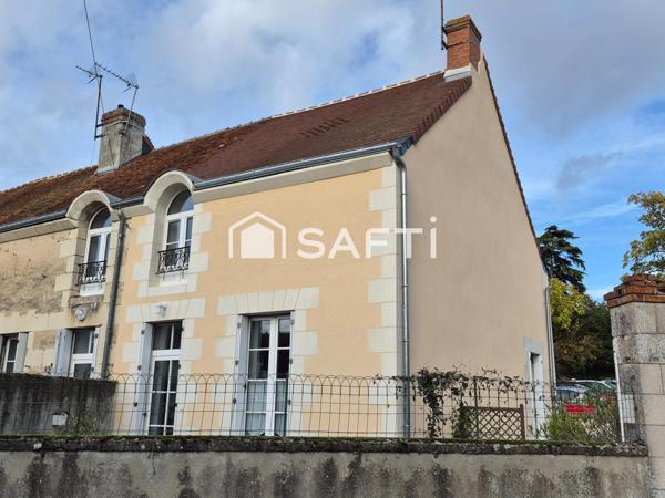 MAISON Centre-ville 2ch + Cour + Parking