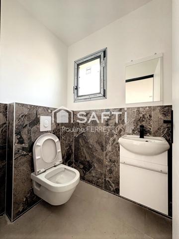 Villa plain pied T4, 112m2 avec garage et jardin