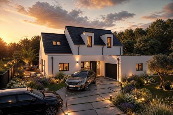 Terrain + Maison à vendre 5 pièces - 120 m²