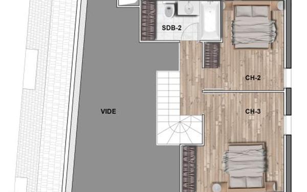 Appartement à vendre    4 pièces • 98,50 m2 La Ferté-Alais