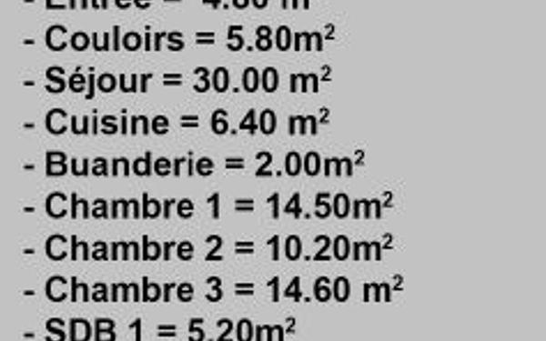 Appartement à vendre    4 pièces • 98,50 m2 La Ferté-Alais